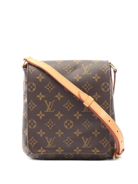 Louis Vuitton Pre-owned 2003 Small Musette Salsa Monogram Canvas Shoulder Bag - Brown 