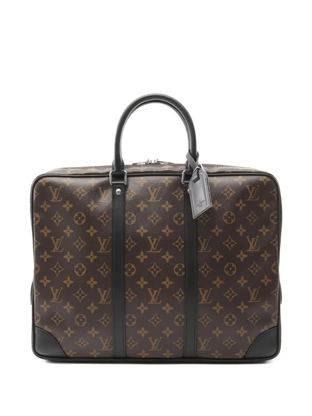  Louis Vuitton Pre-owned Voyage Monogram Briefcase - Brown 