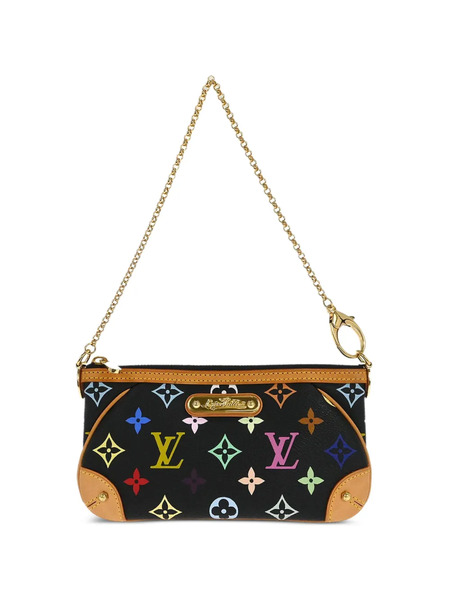  Louis Vuitton Pre-owned Xtakashi Murakami 2008 Mm Milla Shoulder Bag - Black 