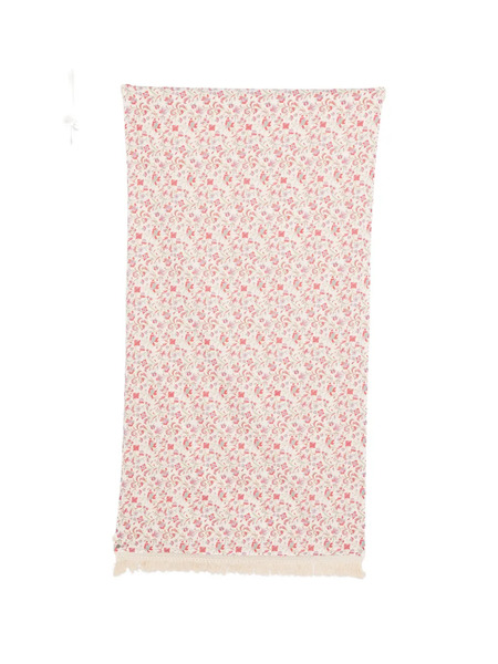  Louise Misha Kids Floral-print Beach Towel - Neutrals 