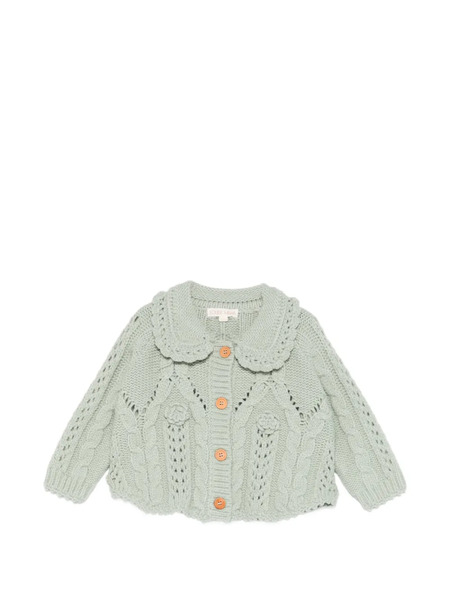  Louise Misha Kids Khellana Cardigan - Green 