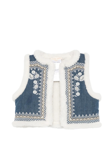  Louise Misha Kids Librana Reversible Vest - Blue 