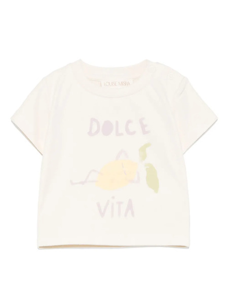  Louise Misha Kids Tayo T-shirt - Neutrals 