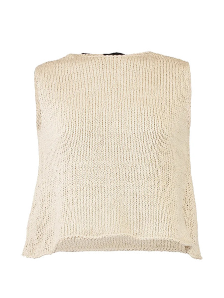 Louiza Babouryan Cotton Top - Neutrals 
