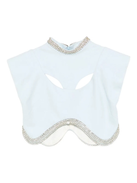  Loulou Crew-neck Top - Blue 