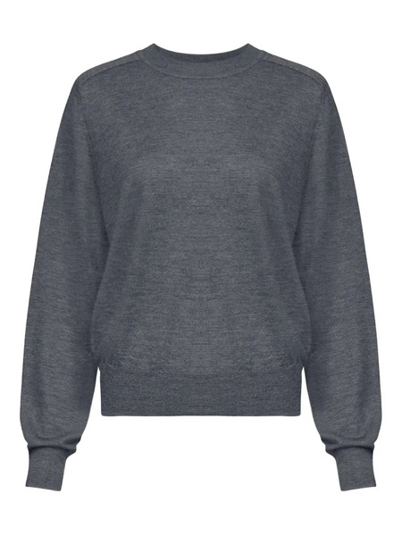  Loulou De Saison Angus Crew-neck Cashmere Sweater - Grey 