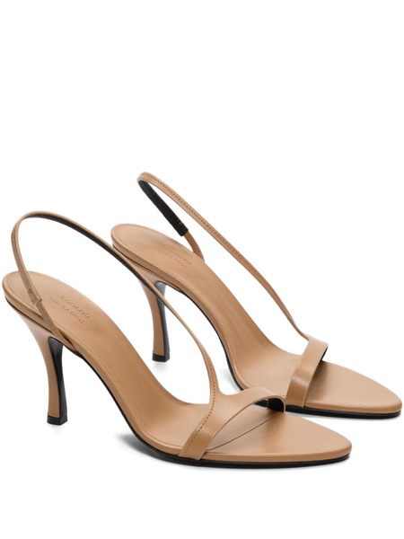  Loulou De Saison Arwa Heeled Sandals - Neutrals 