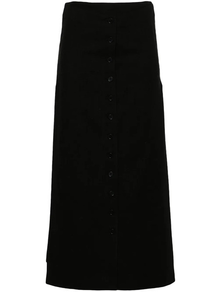  Loulou De Saison Atriblack Buttoned Skirt 