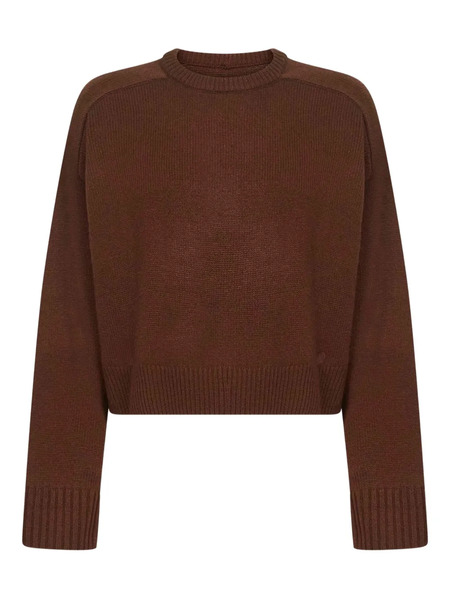  Loulou De Saison Bruzzi Crew-neck Sweater - Brown 