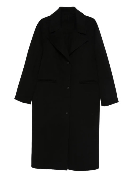  Loulou De Saison Buttoned Wool Coat - Black 