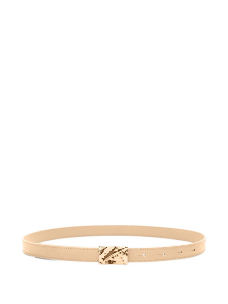  Loulou De Saison Ceylon Leather Belt - Neutrals 