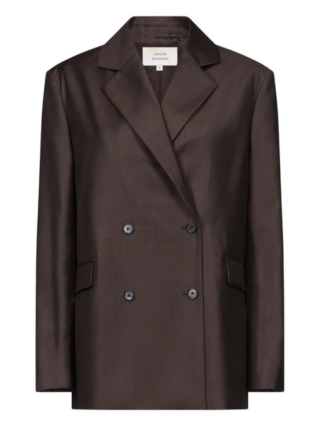 Loulou De Saison Donau Blazer - Brown 
