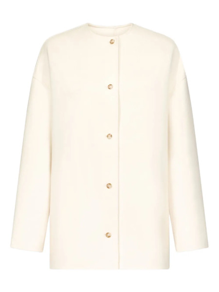  Loulou De Saison Dunne Drap Coat - White 