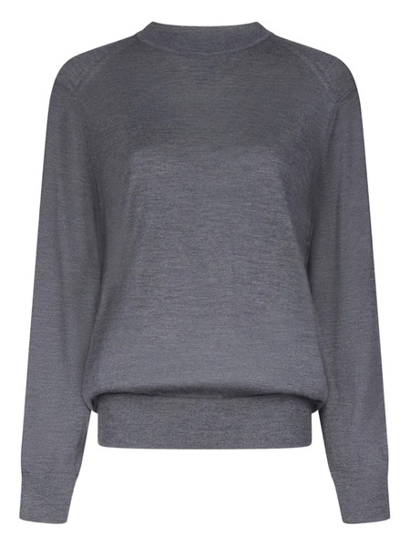  Loulou De Saison Fluid Ribbed Sweater - Grey 
