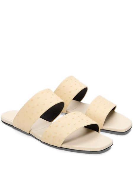  Loulou De Saison Jako Textured-effect Straps Sandals - Neutrals 