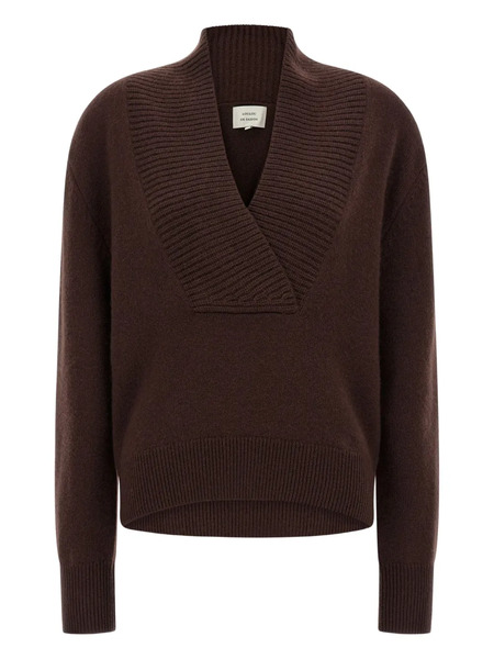  Loulou De Saison Makela Cashmere Sweater - Brown 