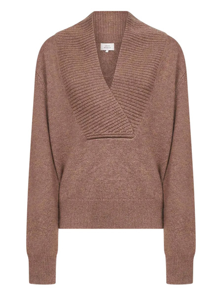  Loulou De Saison Makela V-neck Sweater - Neutrals 