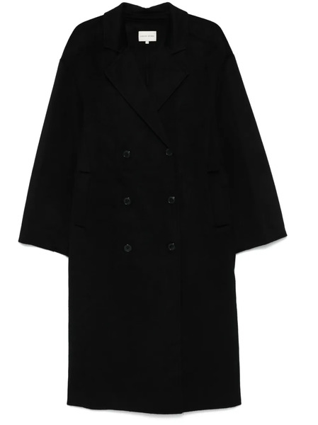  Loulou De Saison Notched-lapels Coat - Black 