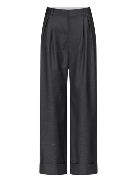  Loulou De Saison Pleated Trousers - Grey 