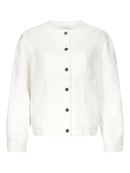  Loulou De Saison Rima Patch-pocket Jacket - White 