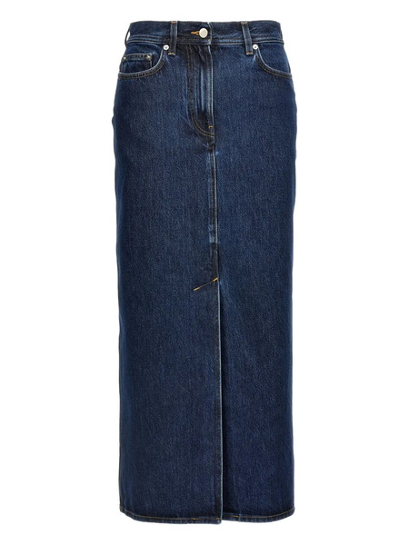  Loulou De Saison Rona Maxi Skirt - Blue 