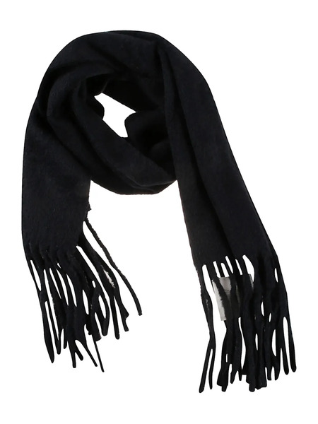  Loulou De Saison Santo Fringed Scarf - Black 