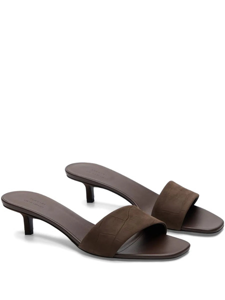 Loulou De Saison Sarafina Thick-strap Sandals - Brown 