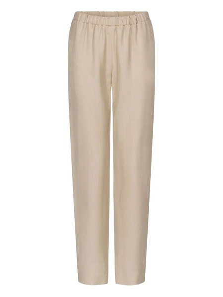  Loulou De Saison Scot Elasticated Trousers - Neutrals 