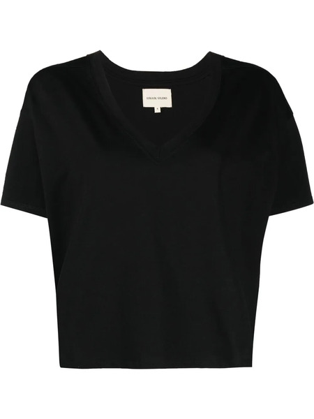  Loulou De Saison V-neck T-shirt - Black 