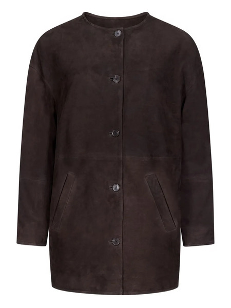  Loulou De Saison Waren Button-up Coat - Brown 