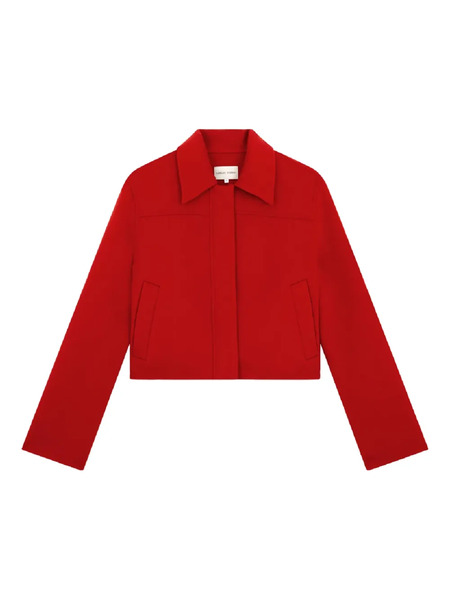  Loulou De Saison Zhanna Button Jacket - Red 