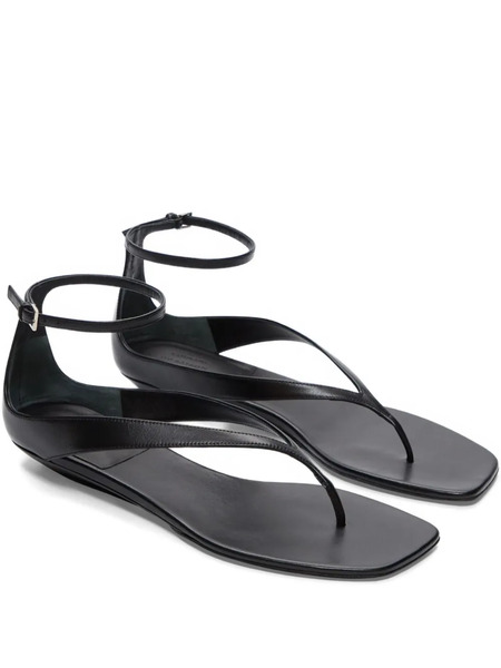  Loulou De Saison Zio Ankle-strap Sandals - Black 