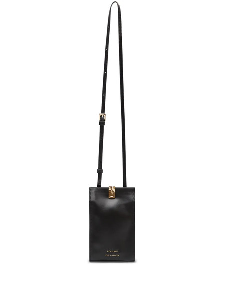  Loulou Mini Hermin Shoulder Bag - Black 