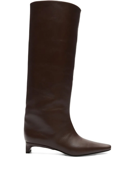  Loulou 35mm Haven Knee-high Boots - Brown 