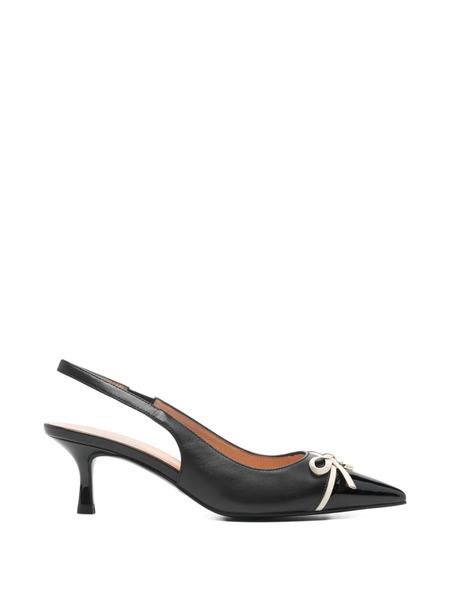  Love Moschino Bow Mules - Black 