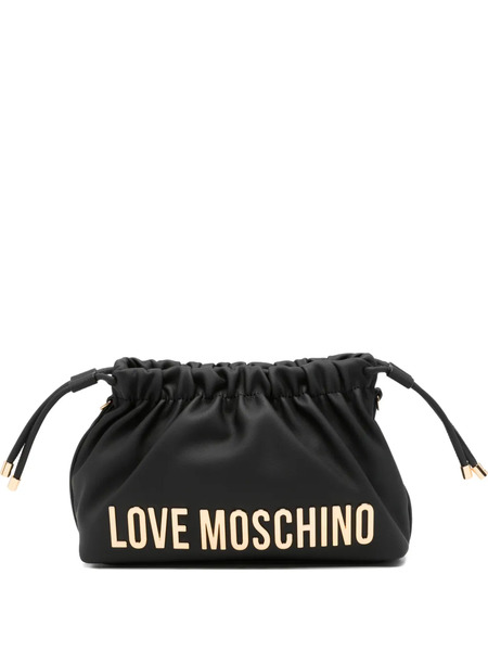  Love Moschino Drawstring Clutch Bag - Black 