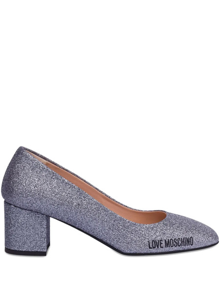  Love Moschino Glitter Pumps - Grey 