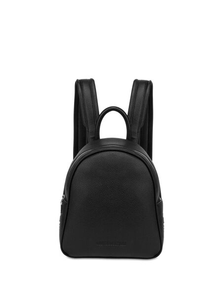  Love Moschino Logo-debossed Backpack - Black 