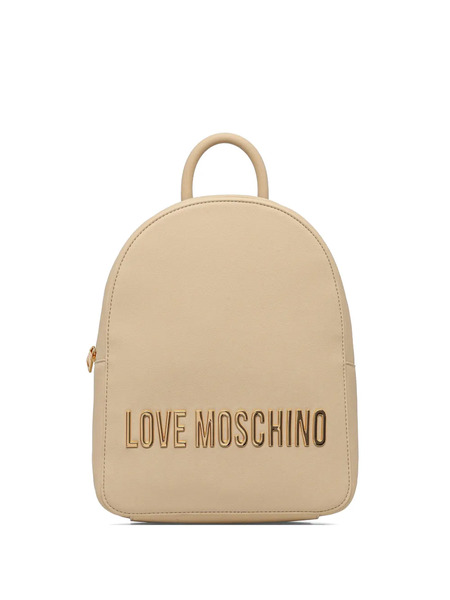 Love Moschino Logo-detail Backpack - Neutrals 