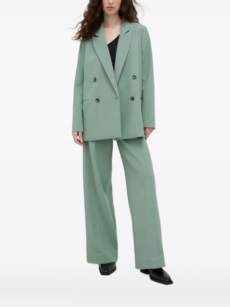  Lovechild Double-breasted Blazer - Green 