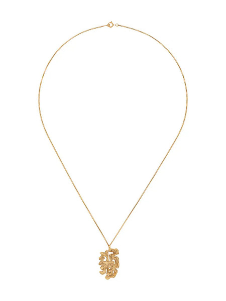  Loveness Lee Dog Chinese Zodiac Necklace - Gold 