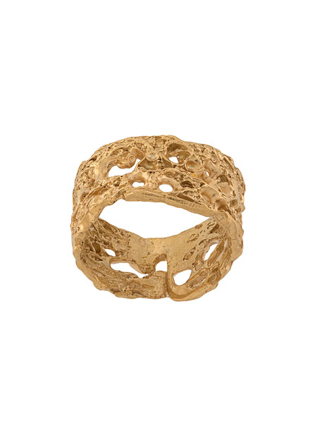 Loveness Lee Piloso Textured Ring - Gold 
