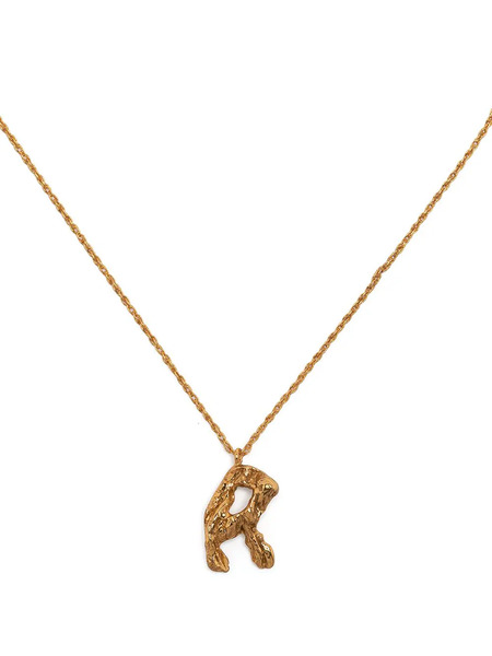  Loveness Lee R Alphabet Necklace - Gold 