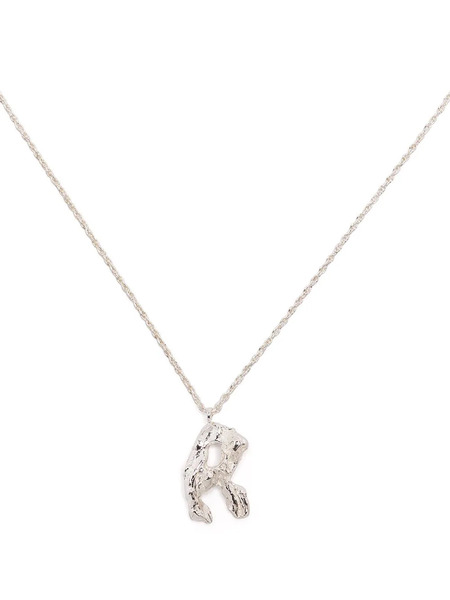  Loveness Lee R Alphabet Necklace - Silver 
