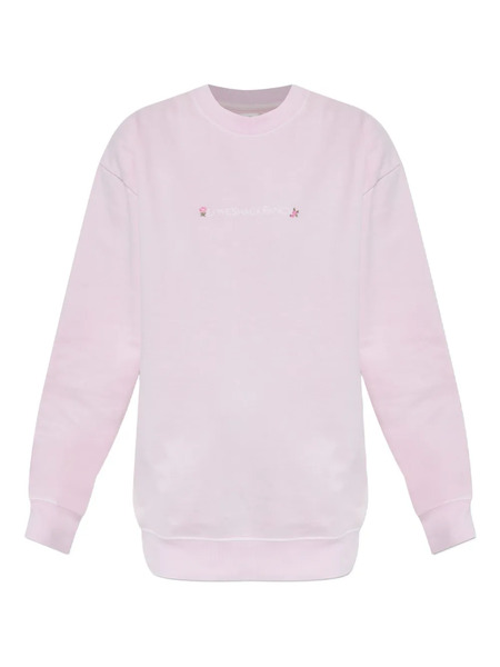  Loveshackfancy Palo Embroidered Sweatshirt - Pink 