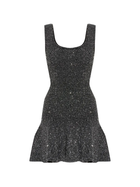  Loveshackfancy Sarajane Scoop-neck Mini Dress - Black 