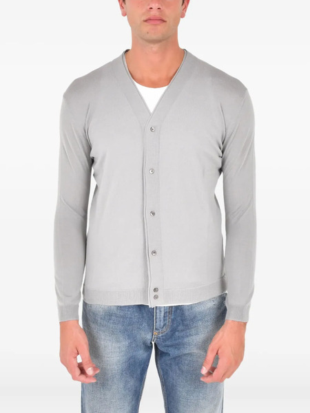  Low Brand Buttoned Cardigan - Grey 