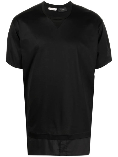 Low Brand Logo-patch Layered T-shirt - Black 