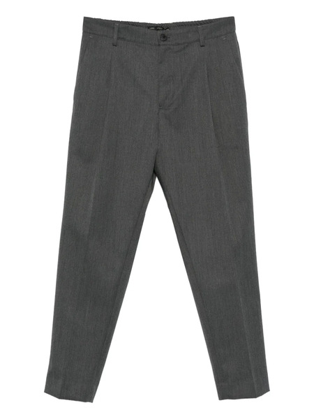  Low Brand Pleated-front Trousers - Grey 
