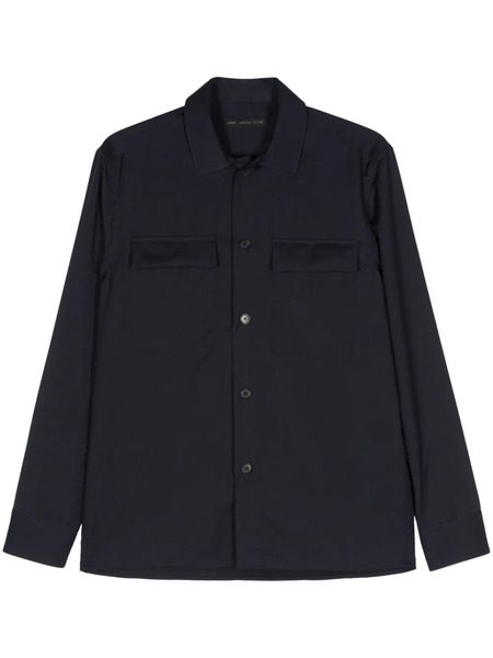  Low Brand Virgin Wool Shirt - Blue 